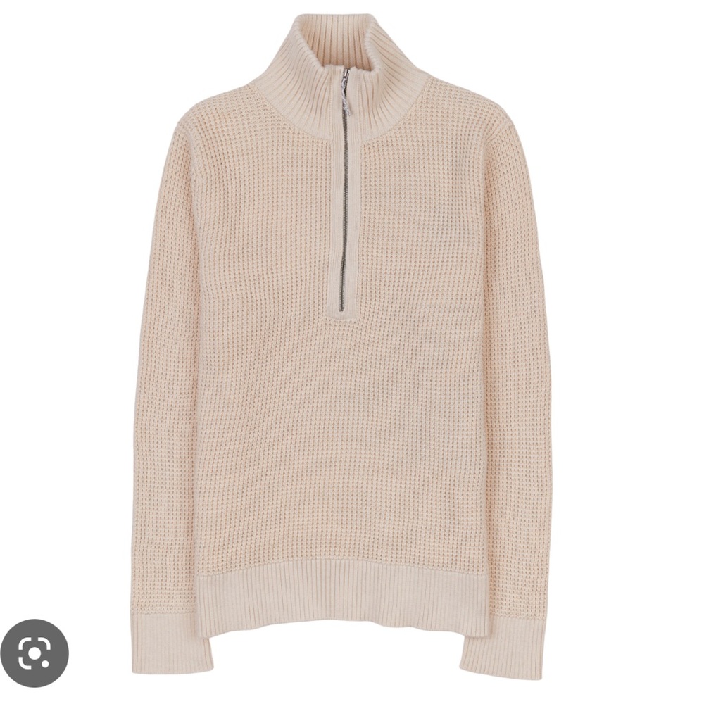 Patagonia Ponderosa Cream Knit Sweater